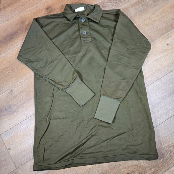 Vintage Military Shirt Mens M Green Lite Industries Button Up Utility Hiking - Picture 1 of 7